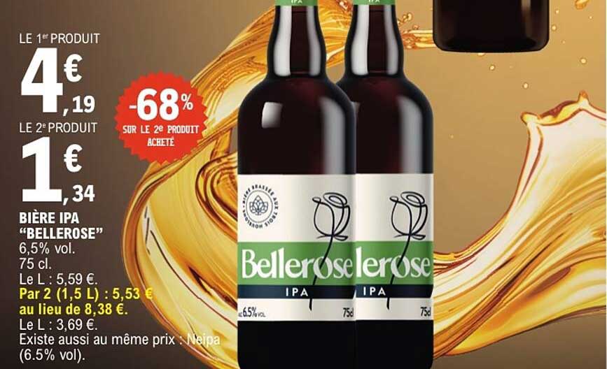 BIÈRE IPA “BELLEROSE”