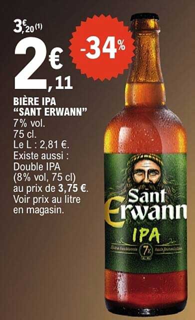 BIÈRE IPA “SANT ERWANN”