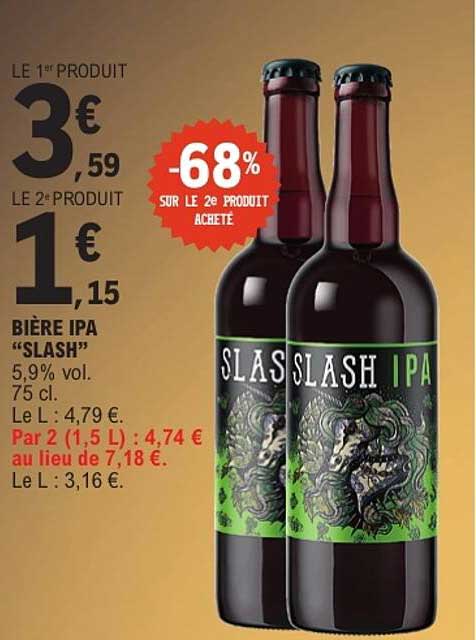 BIÈRE IPA “SLASH”