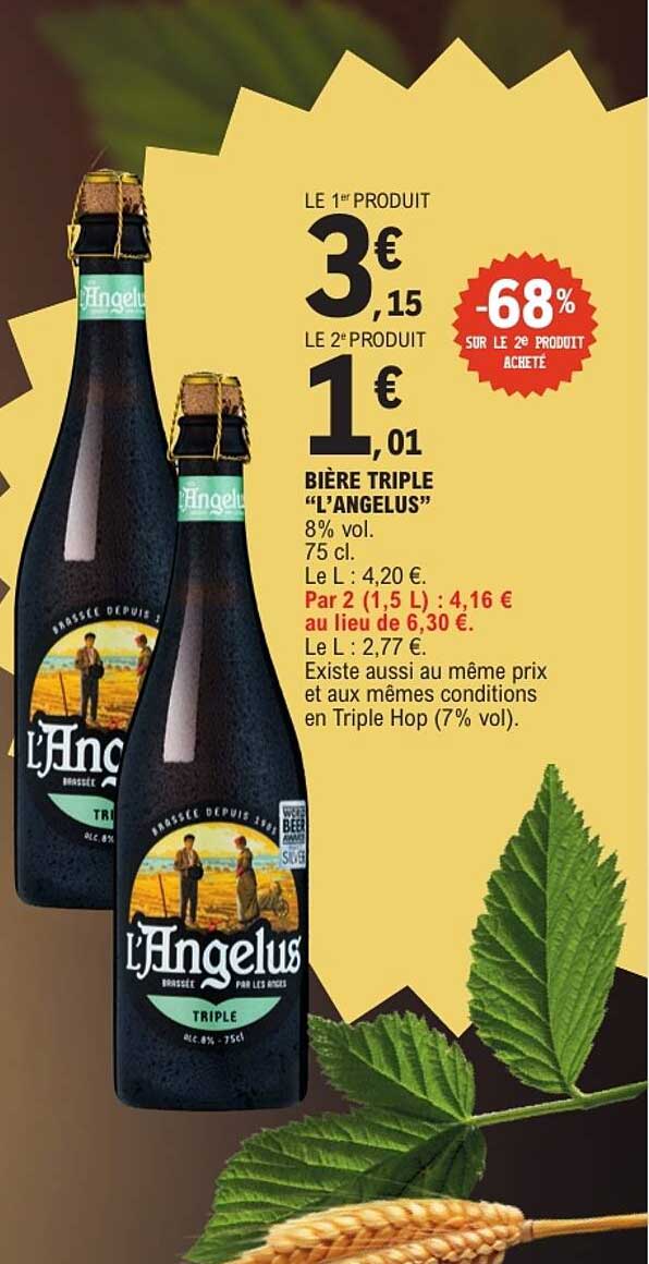 BIÈRE TRIPLE “L’ANGELUS”