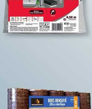 Bois densifié Ultra calorifique