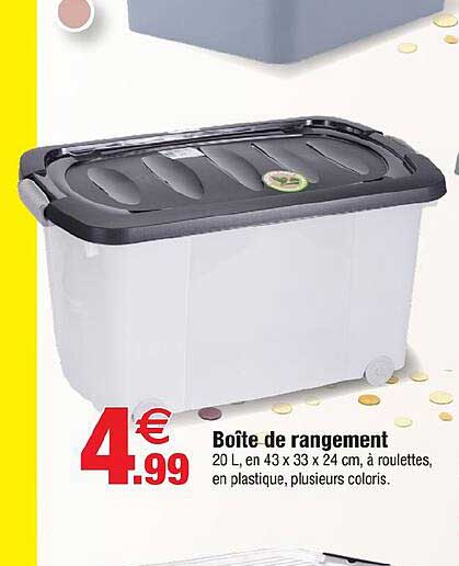 Boîte de rangement