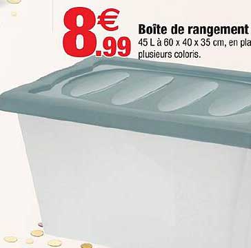Boîte de rangement