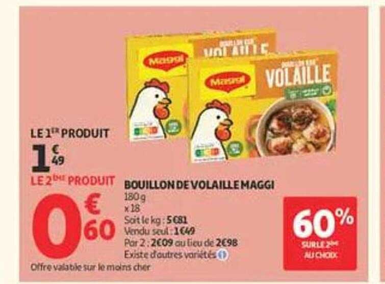BOUILLON DE VOLAILLE MAGGI