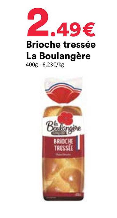 Brioche tressée La Boulangère