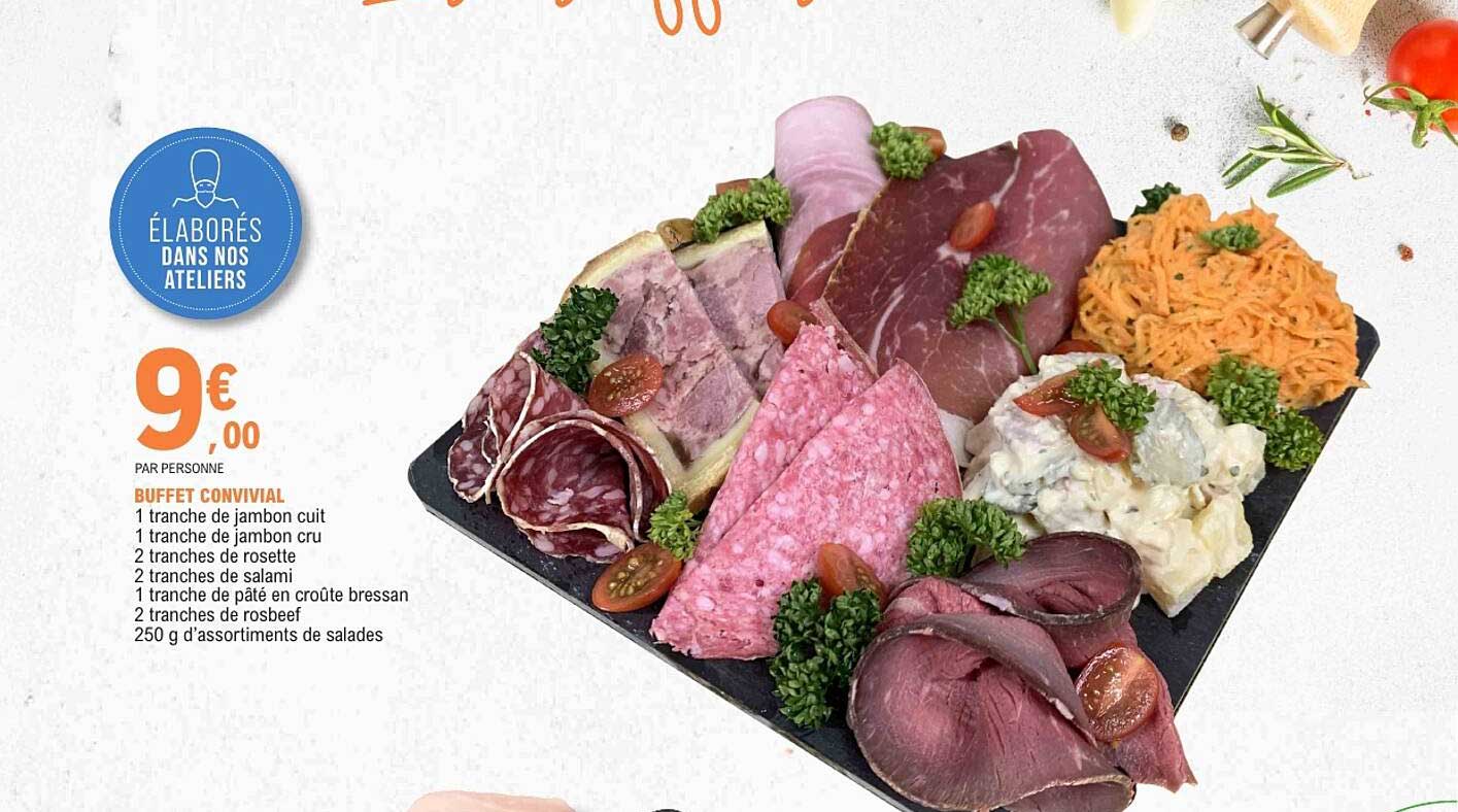 BUFFET CONVIVIAL