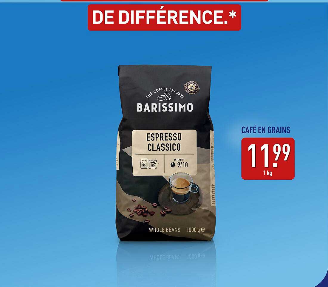 CAFÉ EN GRAINS BARISSIMO ESPRESSO CLASSICO