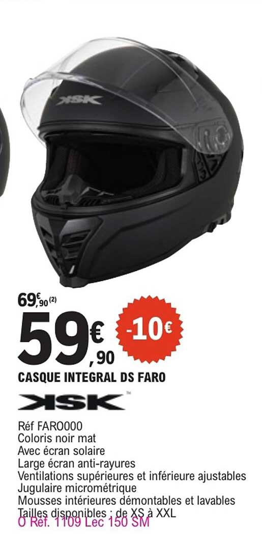 CASQUE INTEGRAL DS FARO
