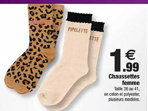 Chaussettes femme