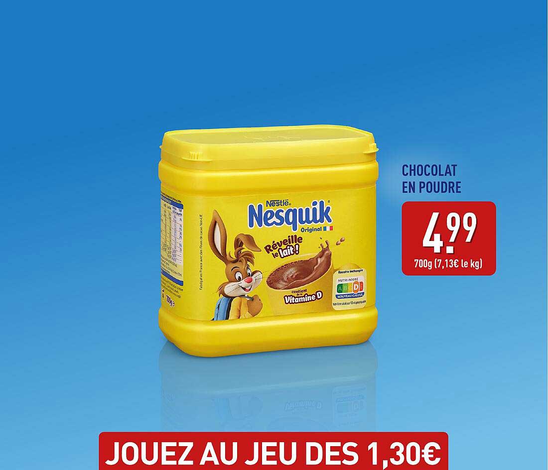 CHOCOLAT EN POUDRE