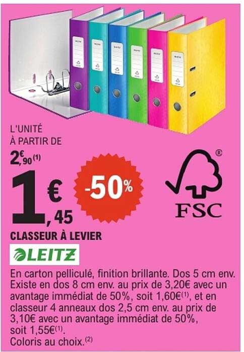 CLASSEUR À LEVIER
