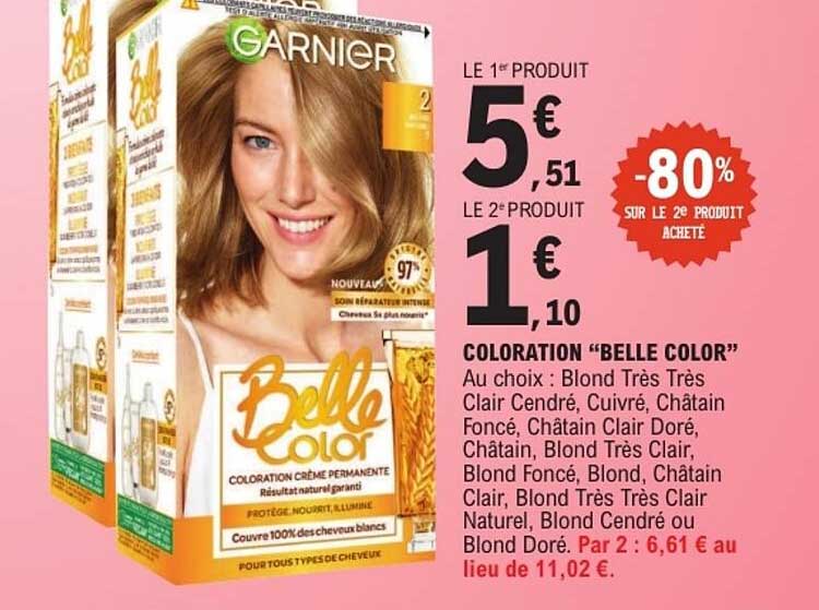 COLORATION “BELLE COLOR”