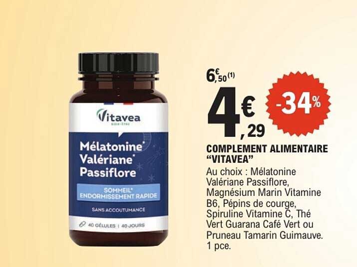 COMPLEMENT ALIMENTAIRE “VITAVEA”