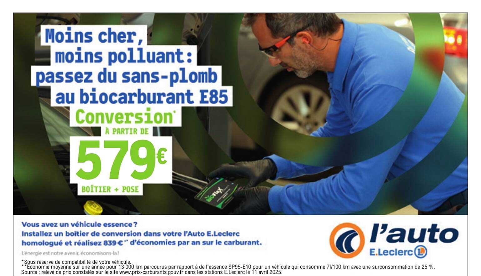 Conversion à partir de