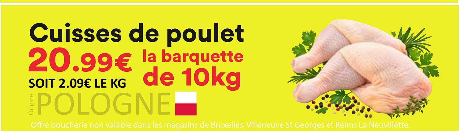Cuisses de poulet