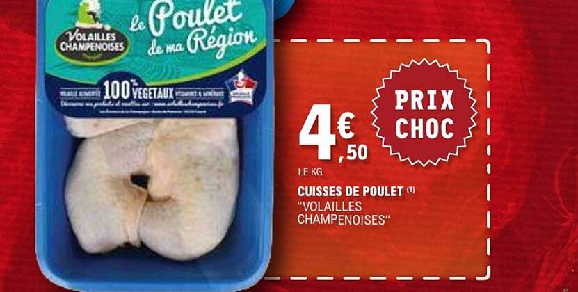 CUISSES DE POULET "VOLAILLES CHAMPENOISES"
