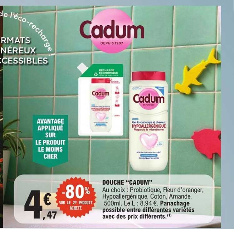 DOUCHE “CADUM”