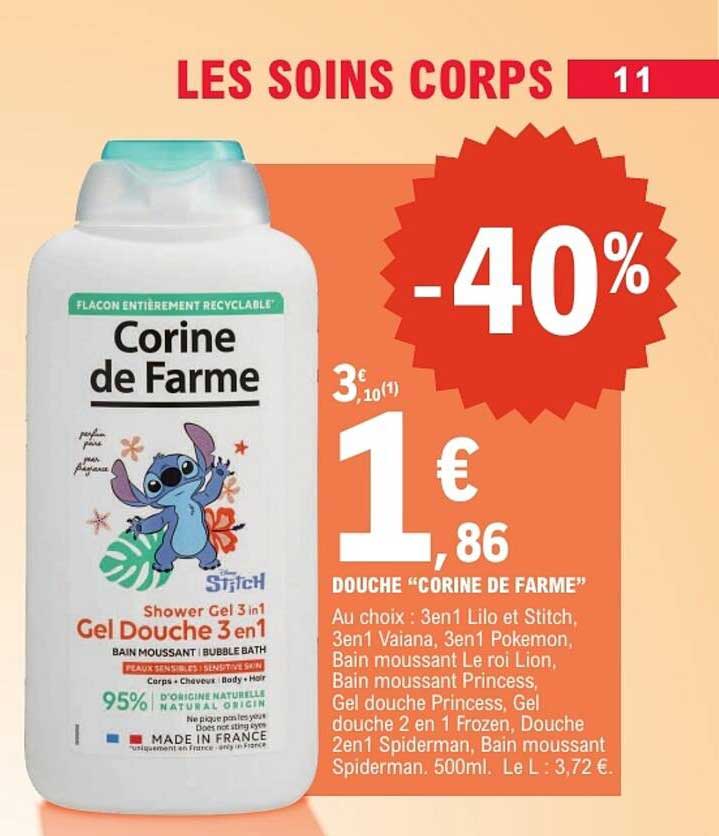 DOUCHE “CORINE DE FARME”