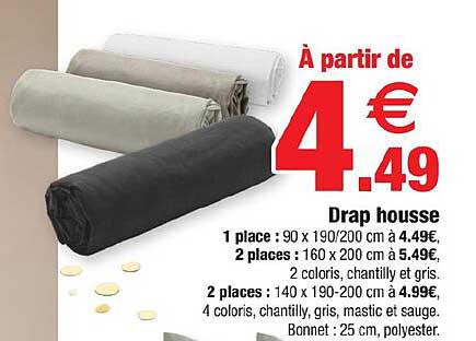 Drap housse