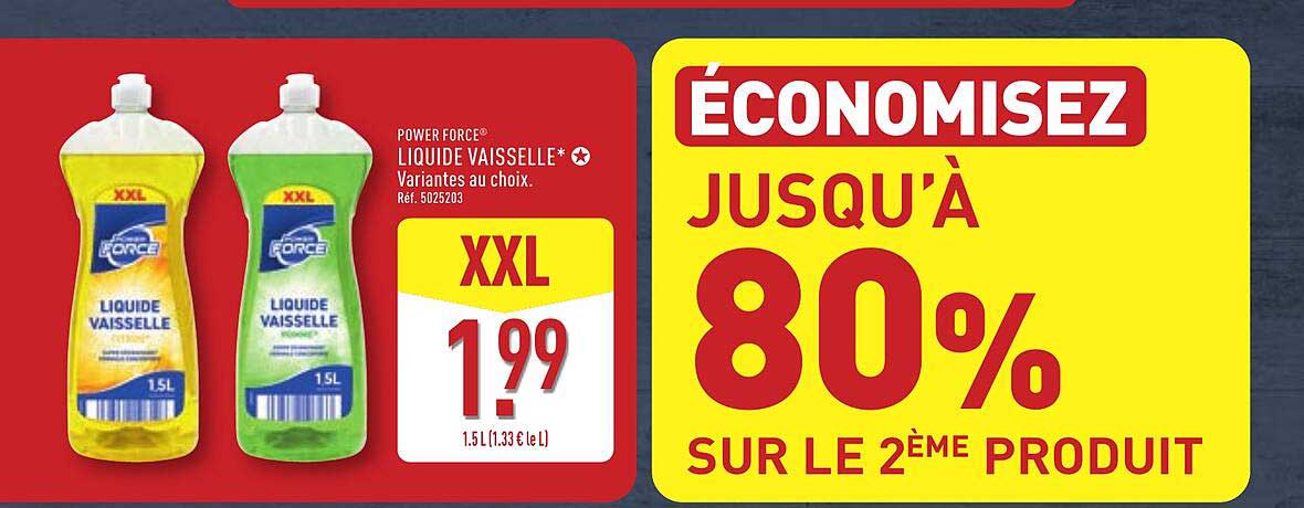 ÉCONOMISEZ JUSQU’À 80% SUR LE 2ÈME PRODUIT