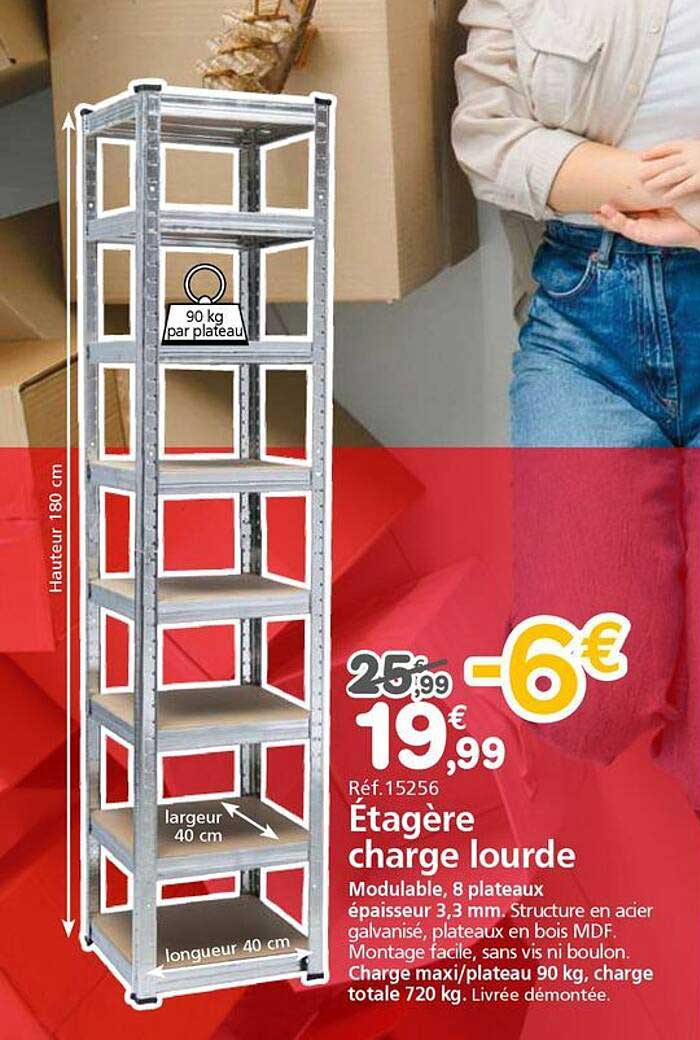Étagère charge lourde