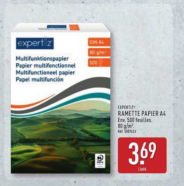 EXPERTIZ® RAMETTE PAPIER A4