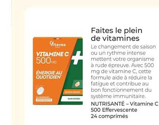 Faites le plein de vitamines