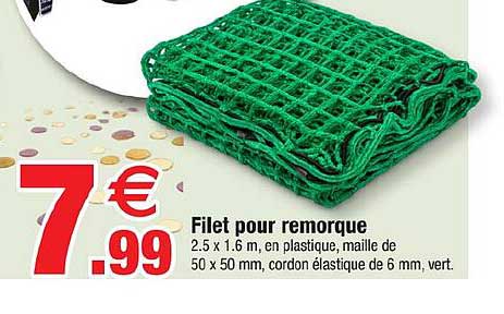 Filet pour remorque
