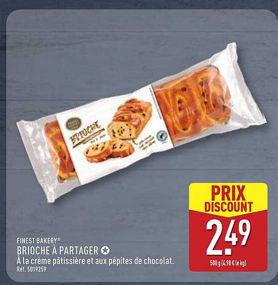 FINEST BAKERY® BRIOCHE À PARTAGER