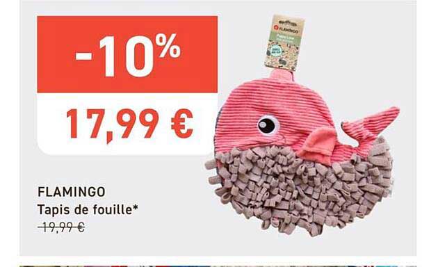 FLAMINGO Tapis de fouille*