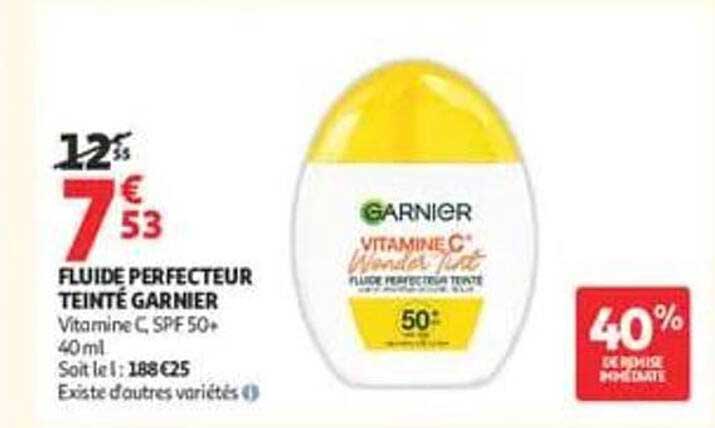 FLUIDE PERFECTEUR TEINTÉ GARNIER