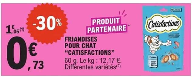 FRIANDISES POUR CHAT “CATISFACTIONS”