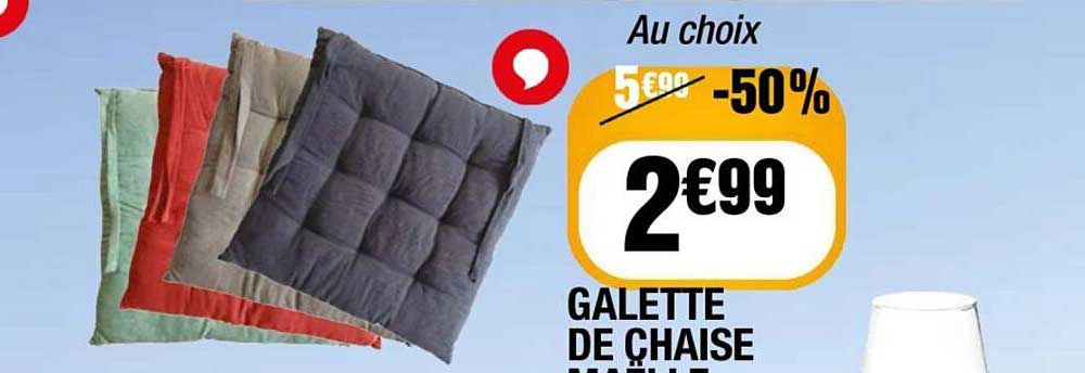 GALETTE DE CHAISE