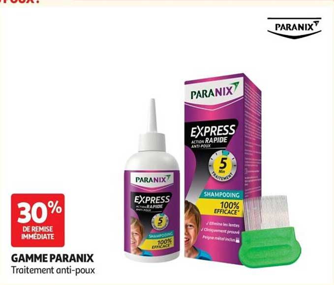 GAMME PARANIX Traitement anti-poux