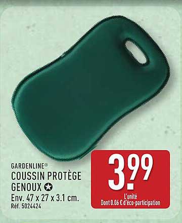 GARDENLINE® COUSSIN PROTÈGE GENOUX