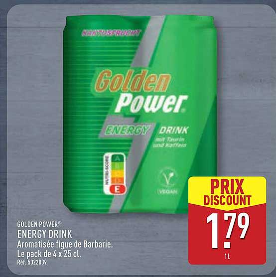 GOLDEN POWER® ENERGY DRINK