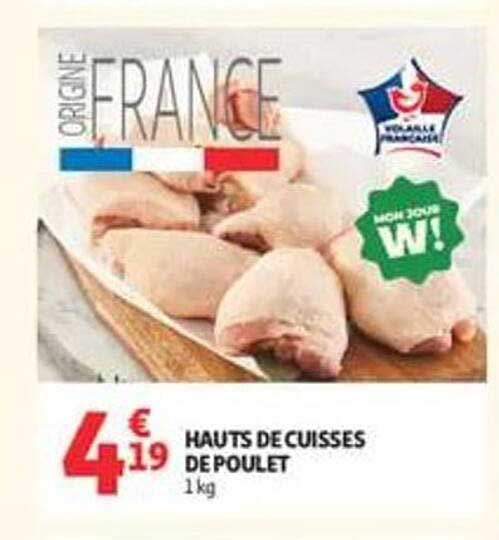 HAUTS DE CUISSES DE POULET