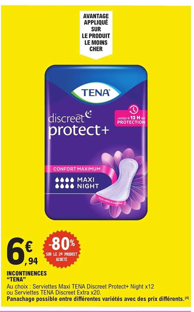 INCONTINENCES “TENA”