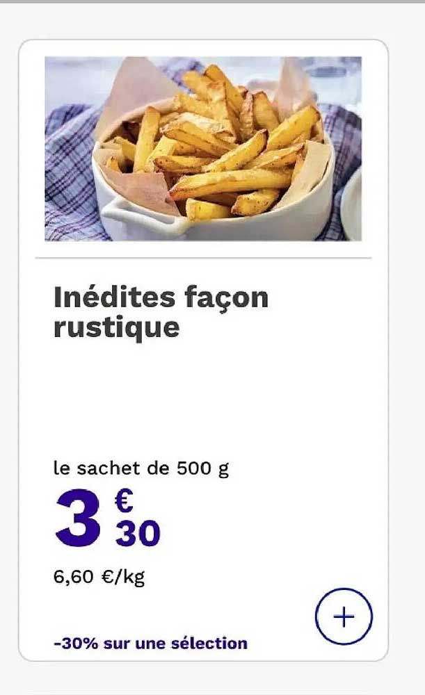 Inédites façon rustique