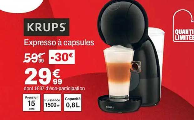 KRUPS Expresso à capsules