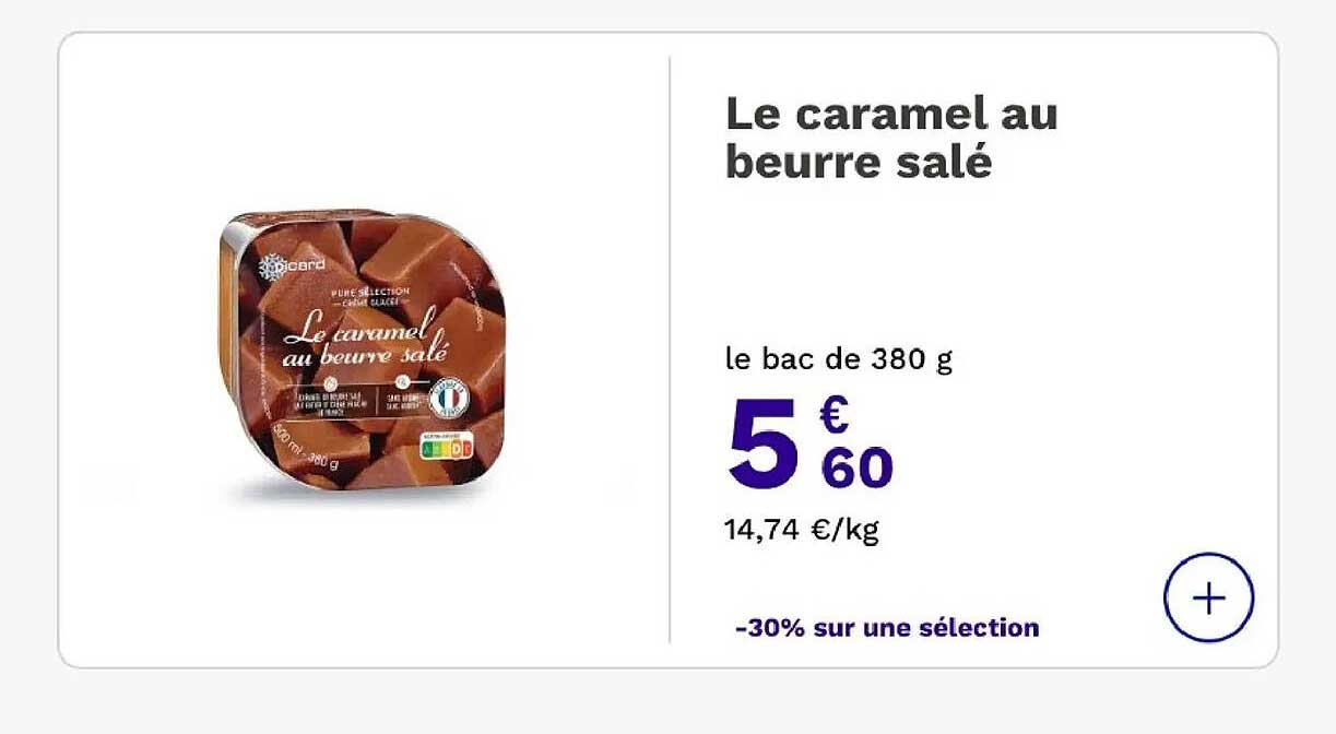 Le caramel au beurre salé