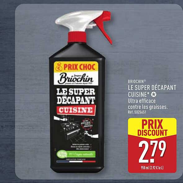 LE SUPER DÉCAPANT CUISINE