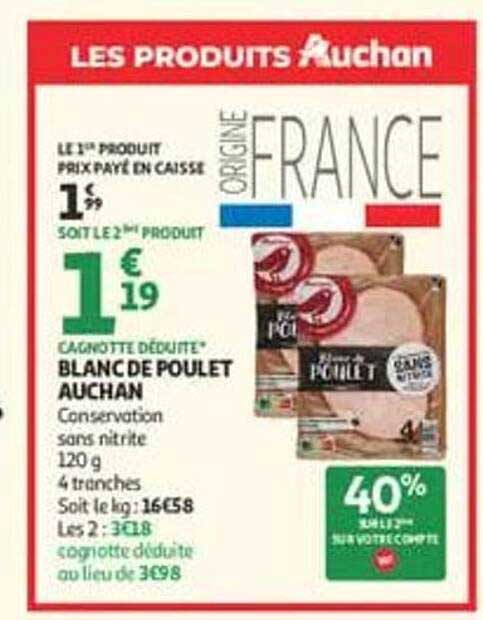 LES PRODUITS Auchan ORIGINE FRANCE