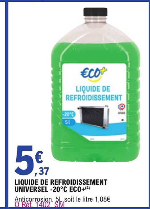 LIQUIDE DE REFROIDISSEMENT UNIVERSEL -20°C ECO+(4)