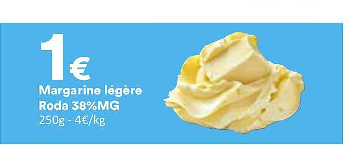 Margarine légère Roda 38%MG
