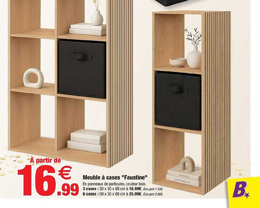 Meuble à cases "Faustine"