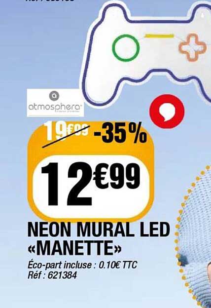 NEON MURAL LED «MANETTE»