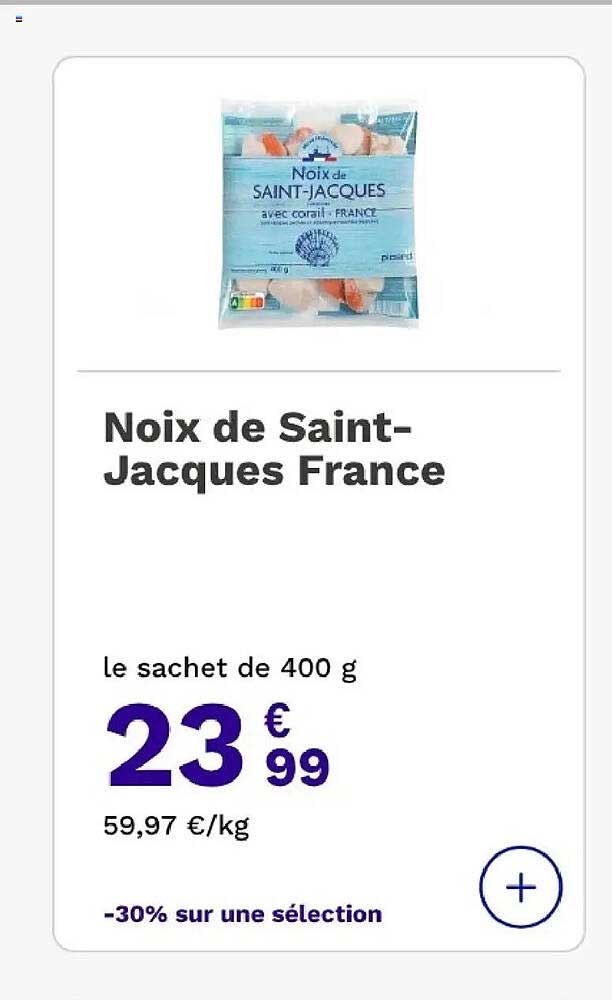 Noix de Saint-Jacques France