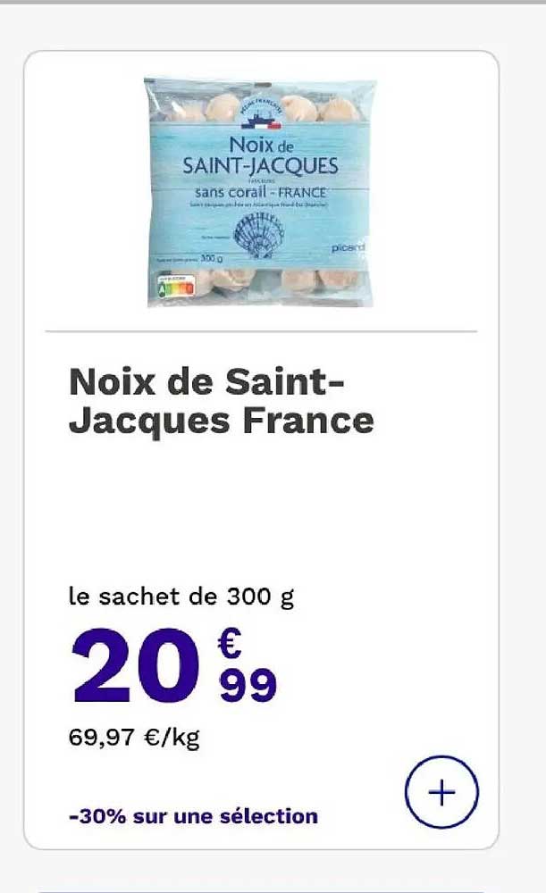 Noix de Saint-Jacques France