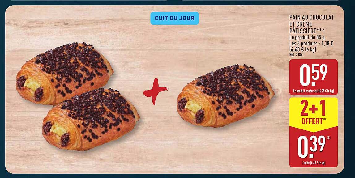 PAIN AU CHOCOLAT ET CRÈME PÂTISSIÈRE***